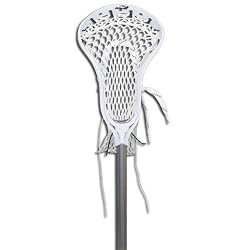 Brine Clutch Strung Lacrosse Head (White)