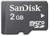 Sandisk 2GB microSD (SDSDQ-002G-S11M, Retail Package)