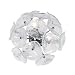 ET2 Lighting E22091-28 3 Light Lalique Wall Sconce