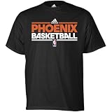 NBA Phoenix Suns Practice Short Sleeve Tee (Black, X-Large)