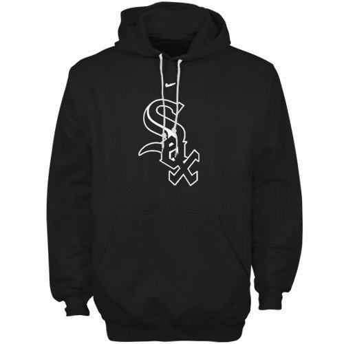 Nike Chicago White Sox Black Pre-Game Sweatshirt