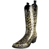 dav Women's Western Cowboy Leopard Boot