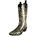 dav Women's Western Cowboy Leopard Boot