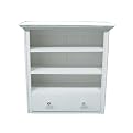 Simply Shabby Chic Wall Cabinet with Drawer - Sour Cream