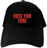 CAPS BLACK EMBROIDERY VOTE FOR TUPAC