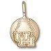 Univ Of Houston New Uh Baseball Pendant (10kt)