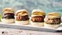 BuiltBurger 12 Pack of Gourmet LittleBuilt Slider Burgers - 2.5 oz. each