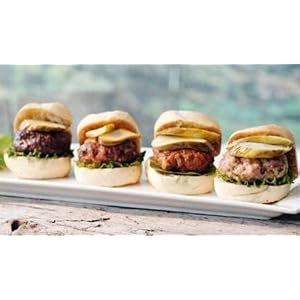 BuiltBurger 12 Pack of Gourmet LittleBuilt Slider Burgers  2.5 oz. each by BuiltBurger