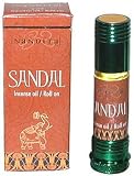 Sandal (Sandalwood) - Nandita Incense Oil/Roll On - 1/4 Ounce Bottle