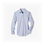 Bill Blass Ladies' Wrinkle-free Long Sleeve Pinpoint Shirt in Light Blue - Large