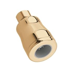 American Standard 1660.710.099 Flowise Water Saving Showerhead (40  Water Savings), Polished Brass
