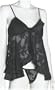 Cinema Etoile Women's Flyaway Babydoll, Black , Medium