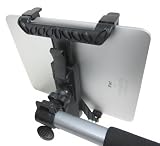 ChargerCity iPad iPad 2 iPad 3 Universal Tablet Handle Bar Mic Microphone Stand Shopping Cart Bicycle Wheelchair Golf Push Cart Mount (Fits all standard handle bar from .75