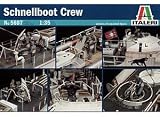 タミヤ イタレリ 1/35 魚雷艇シリーズ 5607 1/35 シュネルボートクルー 38607