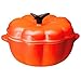 Le Creuset Stoneware 12-Ounce Petite Pumpkin Casserole, Flame