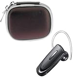 Samsung HM1100 Bluetooth Headset + GTMax Bronze Bluetooth Carrying Pouch Ca ....