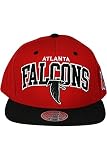 Atlanta Falcons Mitchell & Ness Arched Logo Retro Vintage Snap Back Hat