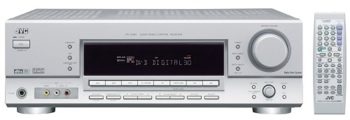 JVC RX 5062 AV-Receiver  5 x 100 W Dolby ProLogic II silber