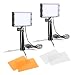 EMART 60 LED Portable Product Photography Light for Tabletop Photo,2-Pack