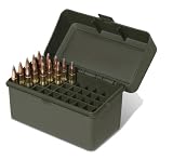 Plano Rifle Cartridge Holder (Holds 50 rounds of .25-06, .270, .30-06, 7mm and others)