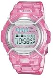 Casio Baby-G Ladies Tanning Timer Watch in Pink Resin BG1001-4AV