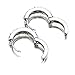SMTSMT Women's Rhinestones Diamond Stud Earrings-Silver