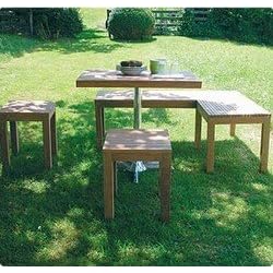 jocelyn teak wood garden furniture set 1 square teak table & 90 degree bench and stool uncategorized jocelyn teak wood garden furniture set 1 square teak table & 90 degree bench and stool