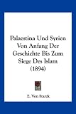 Palaestina Und Syrien Von Anfang Der Geschichte Bis Zum Siege Des Islam (1894) - E. Von Starck