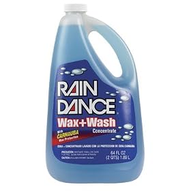 Wax & Wash Concentrate with Carnauba, 64 oz. (02064)