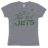 New York Jets - Plane Logo Ladies Vintage NFL T-Shirt
