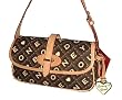 Dooney & Bourke Signature Crossword Small Flap Handbag