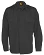 Black Poly / Cotton Ripstop LS 2 Pocket BDU Shirt