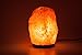 Hemingweigh Himalayan Salt Lamp Glow Hand Carved Natural Crystal with Genuine Wood Base 8 to 10 Inch Lamp, On and Off Switch Bulb