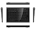 Feltouch Magic Bluetooth Keyboard with Multi-touch function for iPad (iPad 2 / iPad 3), iPhone, Android Tablet, MAC & Windows PC