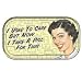 I Used To Care But Now I Take A Pill For That Magnetic Tin Sign by Ephemera