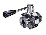 Sanitary Butterfly Valve, 1-1/2