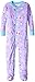 New Jammies Little Girls' Organic Cotton Footie Pajamas