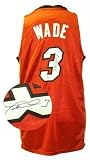 Dwyane Wade Jersey: adidas Black Swingman #3 Miami Heat Jersey - Large
