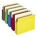 SMD73892 Top-Tab File Pockets,3-1/2 Exp,11-3/4x9-1/2,5/PK,Assort.
