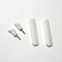 【ipad2専用】ドックコネクタカバー&イヤホンジャックカバー 2個セット ホワイト
