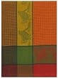Waffle Weave 100% Cotton Owl Rust Dishtowel 18" X 28" Set / 6