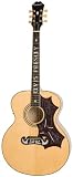 Epiphone EJ-200E Elvis Presley Acoustic-Electric Guitar, Antique Natural