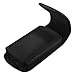 Heavy Duty Rugged Nylon Canvas Protective Case PH02 Pouch with Metal Belt Clip for iPhone 4G/4S - Black