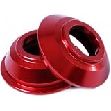 DMR Convertable Hub Umbau-Kit 20mm auf 15mm rot