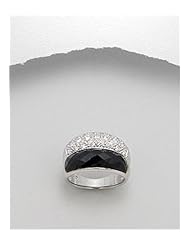 CZ Ring In 92.5 Sterling Silver