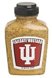 Tailgate Mustard Indiana University, 9-Ounce Jars (Pack of 16)