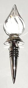 Clear Ellipse Bottle Stopper