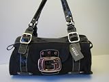Guess - Guess Atomic Logo Satchel in Coal (LARGE)