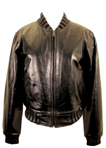 Knoles & Carter Women's Leather Varsity Jacket product image