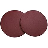 Woodstock D1335 12-Inch Diameter PSA 60 Grit Aluminum Oxide Sanding Disc, 2-Pack